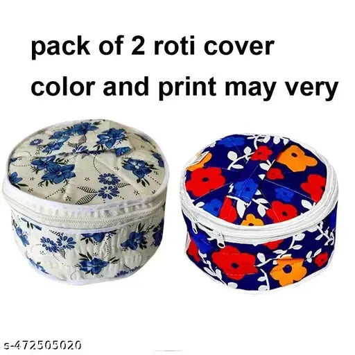 chapati/roti Cover Pack of 2 pc .(Multicolor)