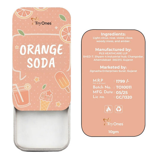 Orange Soda Solid Perfume 20 gm Pack of 2