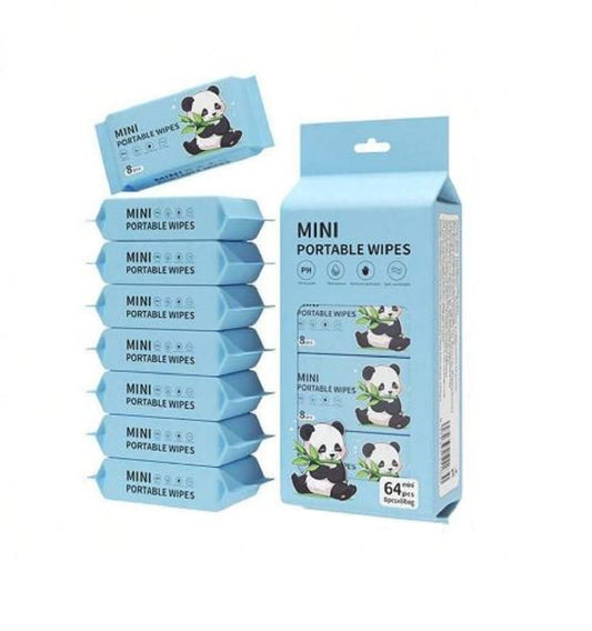 Mini Portable Disposable Baby Wipes For Face And Household Use