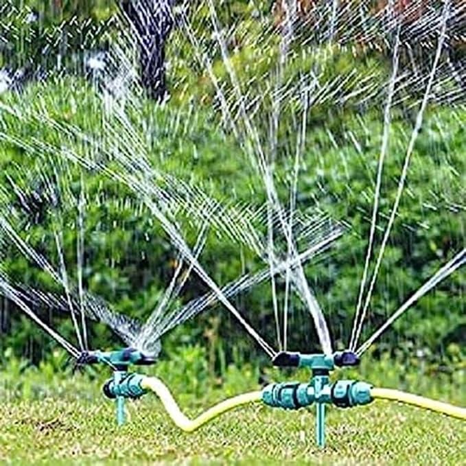 360� Rotating Garden Sprinkler Pack of 2