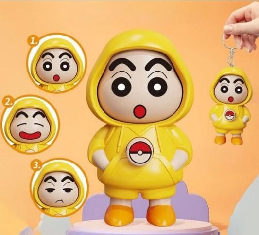 Shinchan Face Chaning Keychain