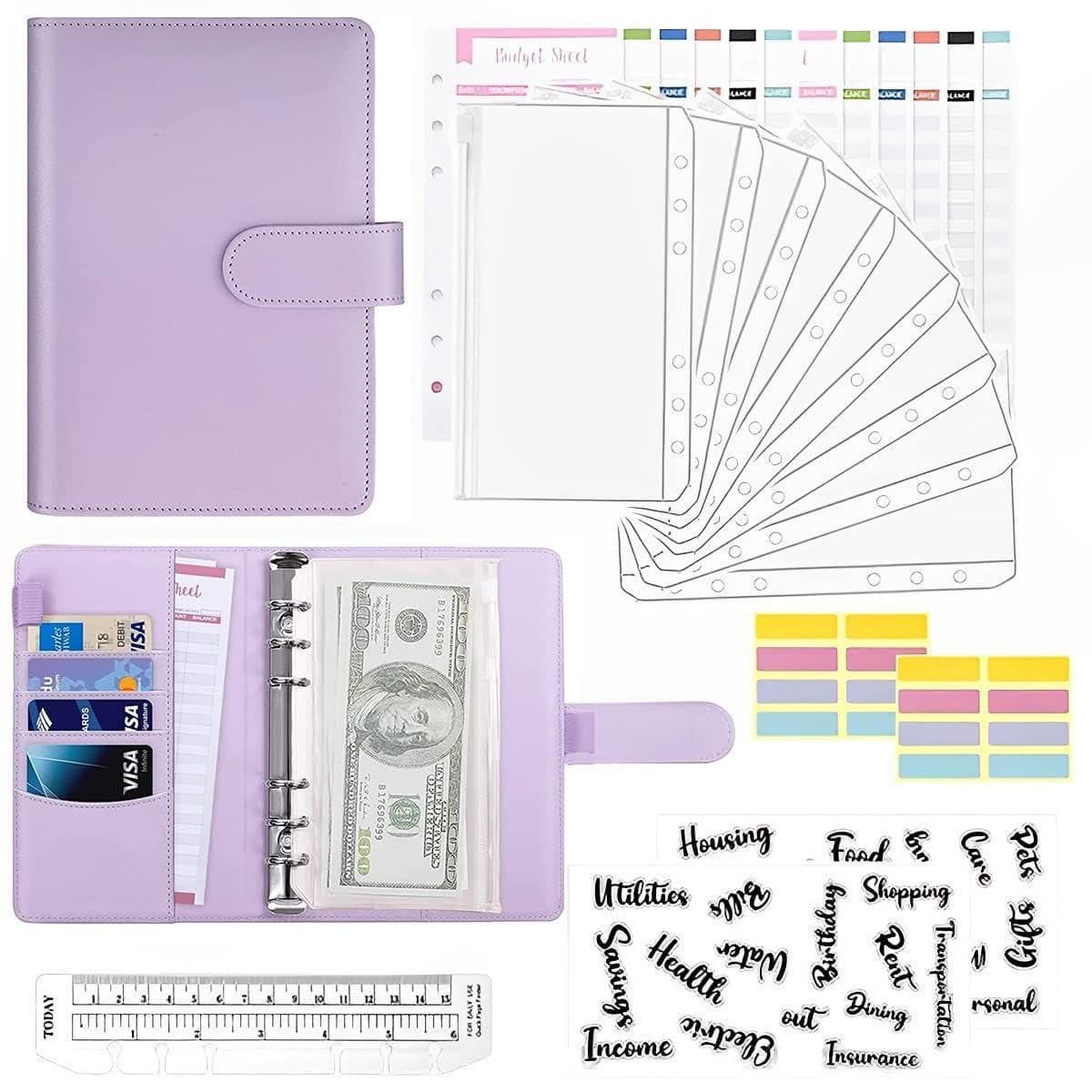 Money Saver Ring Binder Notebook for Budget