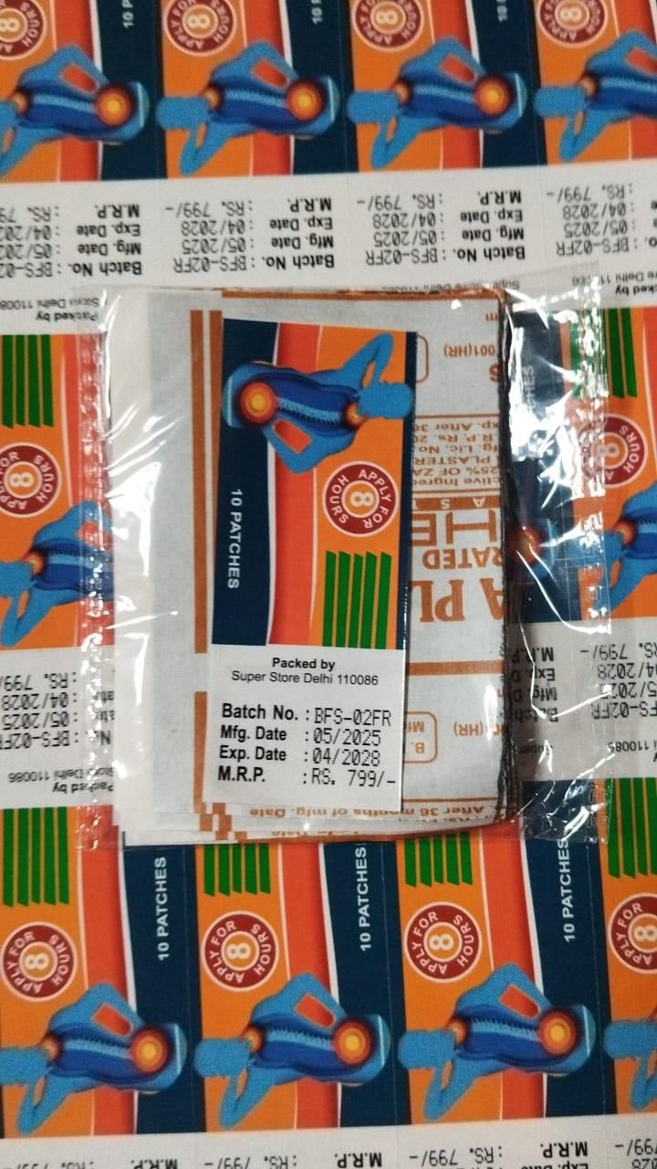 10 Pcs Herbal Self Heating Patches Mayufuzz