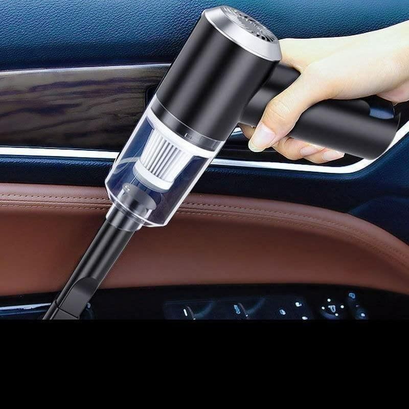 2-in-1 Rechargeable Handheld Wireless Vacuum Cleaner & Air Duster for Home & Car